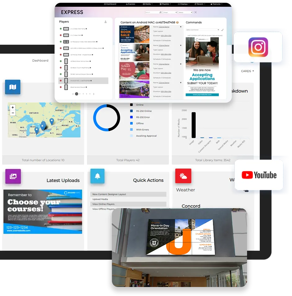 education digital signage software