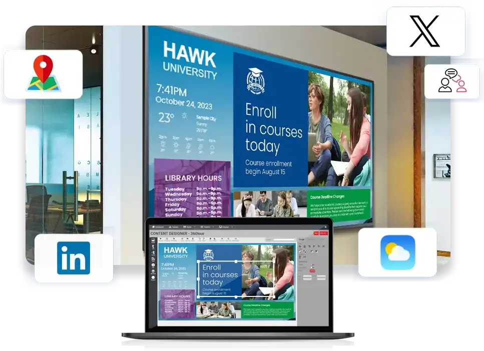 Digital Signage for Educational Facilities