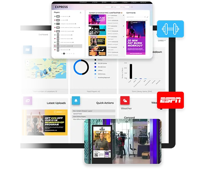 digital signage software