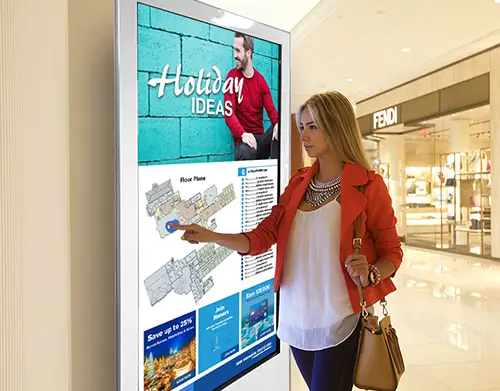 digital signage be used for wayfinding