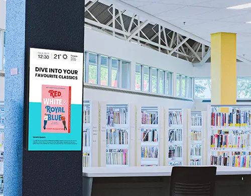 integrate digital signage