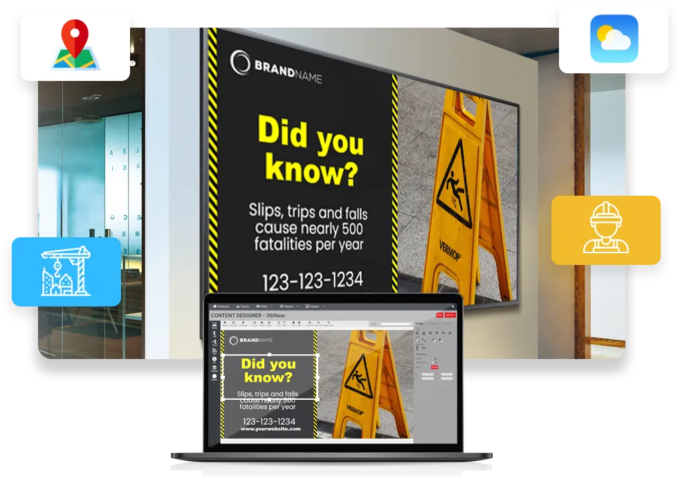 Industrial Digital Signage for the Plant Floor