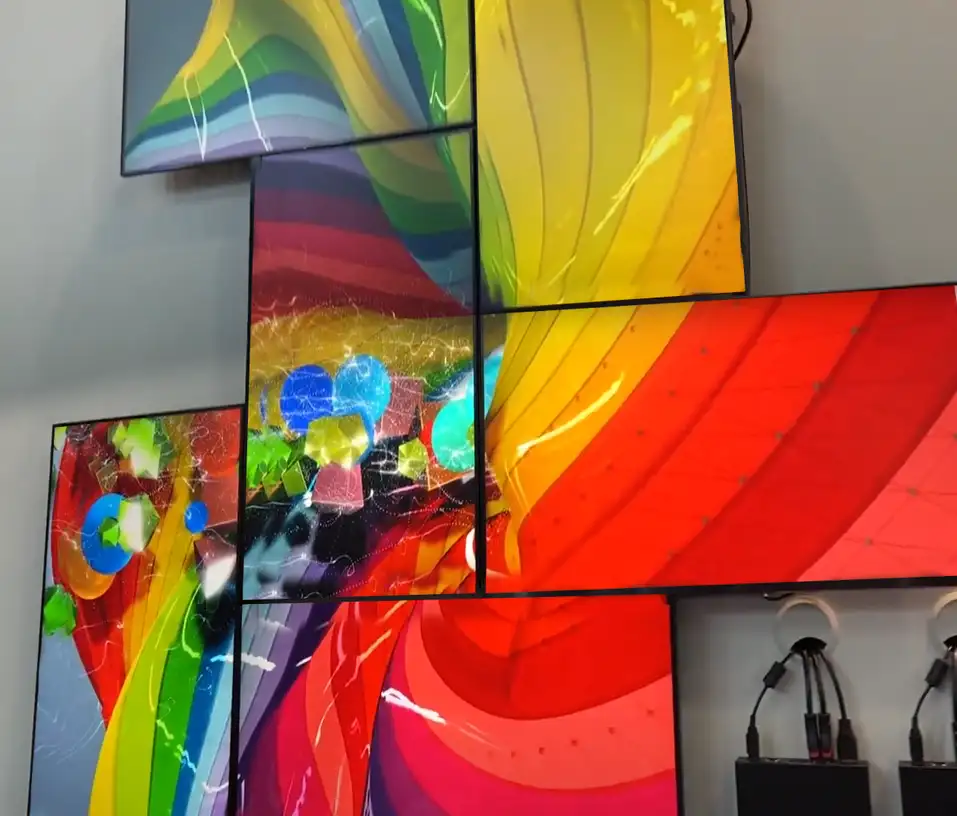 Soluciones de videowall en mosaico