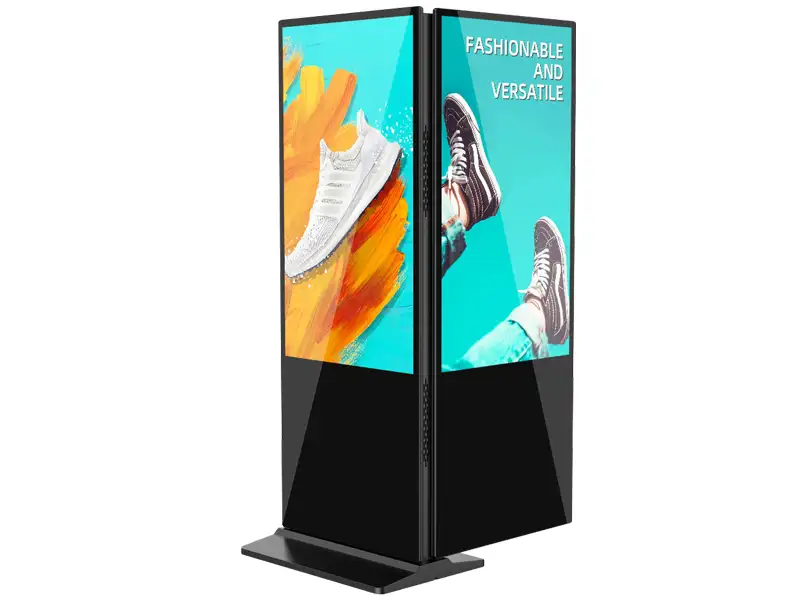 Linea Double Sided Kiosk installed in a public space (1)
