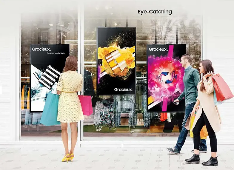 Double-Sided Window Displays