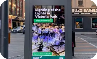 Digital signage in London