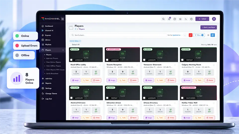 Player Management and Monitoring