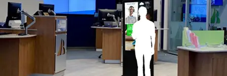 2 way video chat used in banks