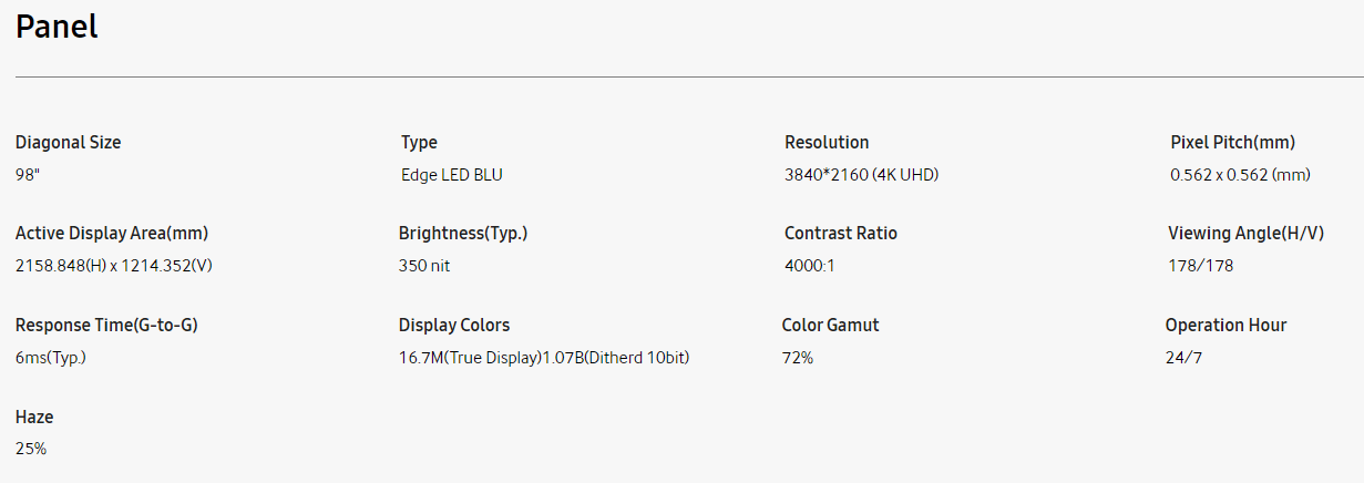 DSB-EB 98-especificaciones