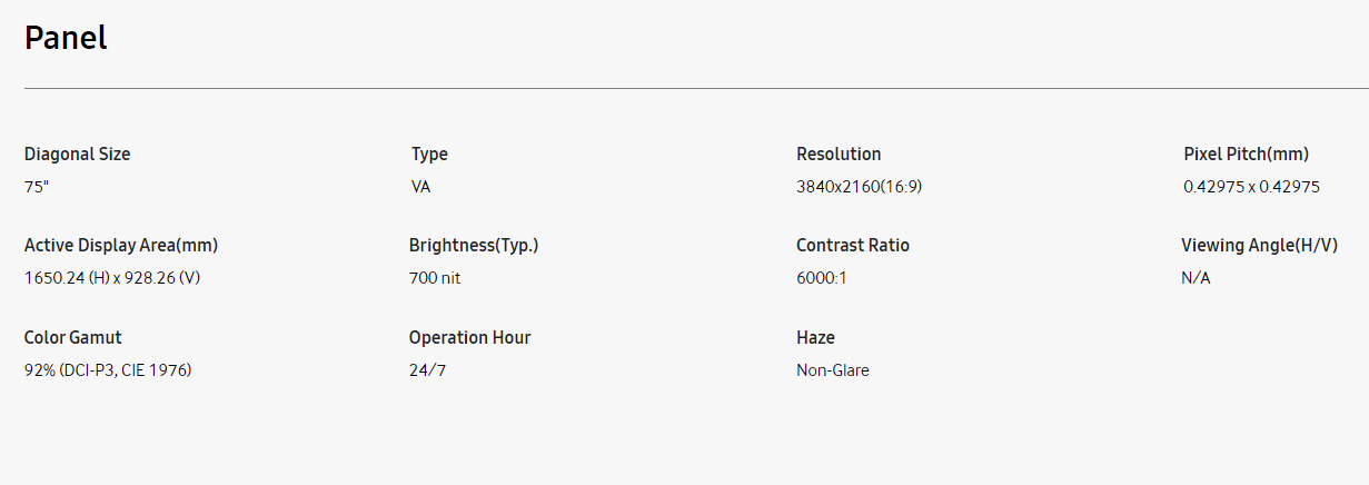 DSB-P 75 signage specs