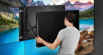 Videowall LCD: fácilmente configurable