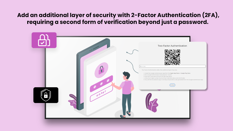 2-Factor Authentication header