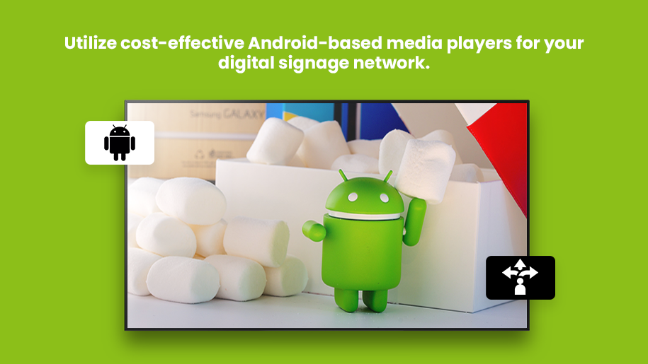 Android digital signage media player header