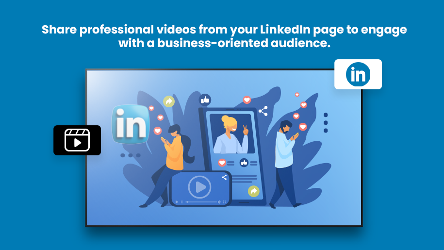 LinkedIn Video Integration header