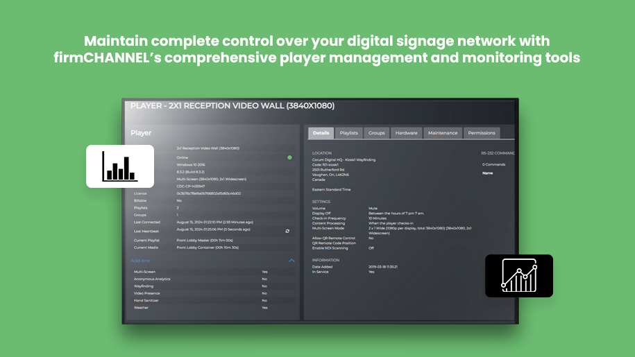 Player Management & Monitoring header