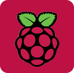 Icono de reproductor multimedia Raspberry Pi