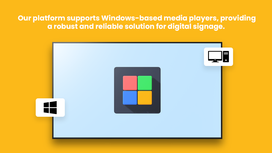 Windows digital signage media player header