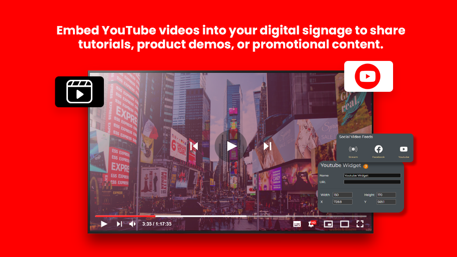 YouTube Video Integration header