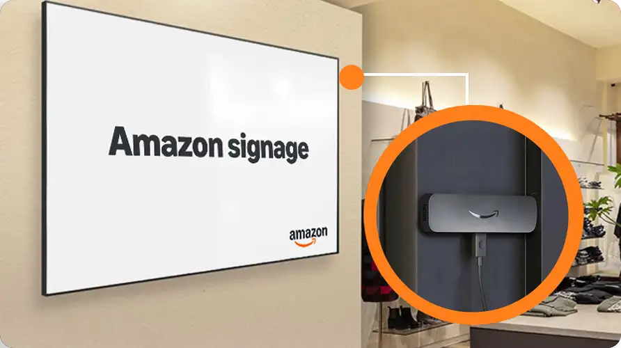 Installation d'Amazon Signage Stick