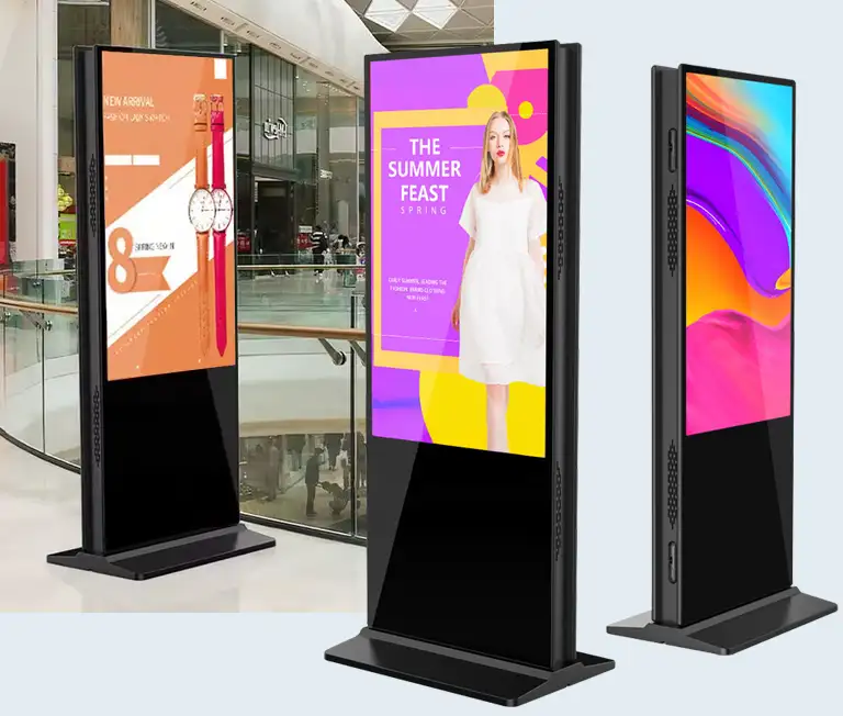 Linea Double Sided Kiosks