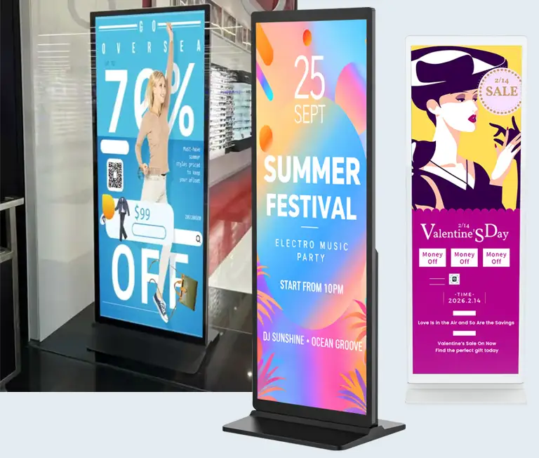 Linea Full Screen Kiosks